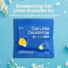 imageCat Litter Deodorizing Granules Cat Litter Box Odor Eliminator Cat Litter Odor Control for Home