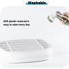 imageNeakasa Cat Pedal Step Stool with Filter Function Easy Clean Litter Ramp Litter Trapper for M1 OpenTop Self Cleaning Cat Litter Box White