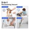 imageNeakasa P0 Pro Dog Grooming Vacuum for Shedding 66lbs Lightweight Portable Grooming Kit Low Noise Dog Clippers Pet Hair Remover for Cats1L