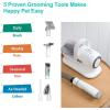 imageNeakasa P1 Pro Pet Grooming Kit ampamp Vacuum Suction 99 Pet Hair Professional Clippers with 5 Proven Grooming Tools for Dog and Cat