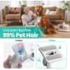 imageNeakasa P2 Pro Dog Grooming Kit Dog Clippers Vacuum Suction 99 Hair Pet Grooming with 5 Proven Tools 2L LargeCapacity Easy Empty Dustbin for Dogs Cats AnimalsWhite