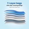 imageNeakasa PooGuard Litter Disposal Bin 92L Trash Can for Cat Litter Dog Waste ampamp Diapers with Viewing Window Wider Opening and 4Month Refill Bag GreyGrey