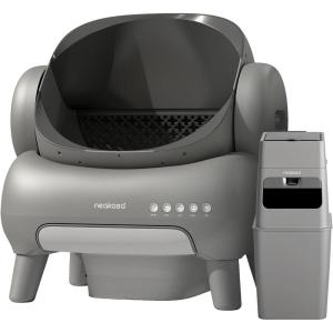 imageNeakasa Open Top Cat Litter Box with PooGuard Trash Can  92L for Cat Litter Dog Waste ampamp Diapers