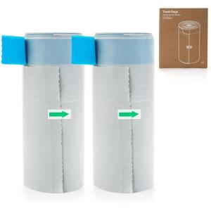 imageNeakasa Replaced Waste Bags2 Rolls Cat Litter Waste Receptacles Bags for M1 OpenTop SelfCleaning Cat Litter BoxM1 waste bag