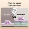 imageNeakasa Magic 1 Vacuum Steamer Handheld Travel Garment Steamer for Clothes 2300Pa Suction for Clothes Grips Steamer Iron 2 In 1 for 110120V Use SilverWhite