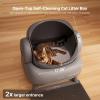 imageNeakasa M1 OpenTop Self Cleaning Cat Litter Box and Neakasa Cat Pedal Step Stool with Filter Function