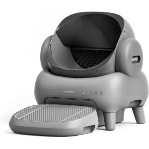 imageNeakasa M1 OpenTop Self Cleaning Cat Litter Box and Neakasa Cat Pedal Step Stool with Filter Function